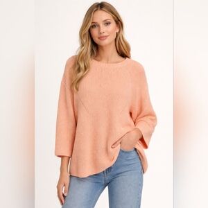 Miracle Soft Peach Knit Top
